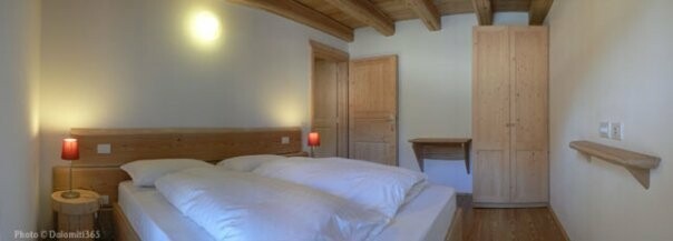 Skijanje u Italiji, Civetta, Residence Valpiciolla, spavaća soba