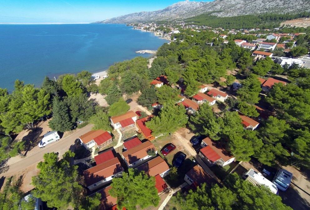 Starigrad - Paklenica, Camp Paklenica - panorama