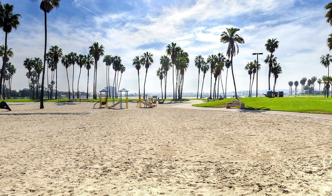 Plaža Mission Bay, San Diego, putovanje Kalifornija, zapad Amerike, daleka putovanja