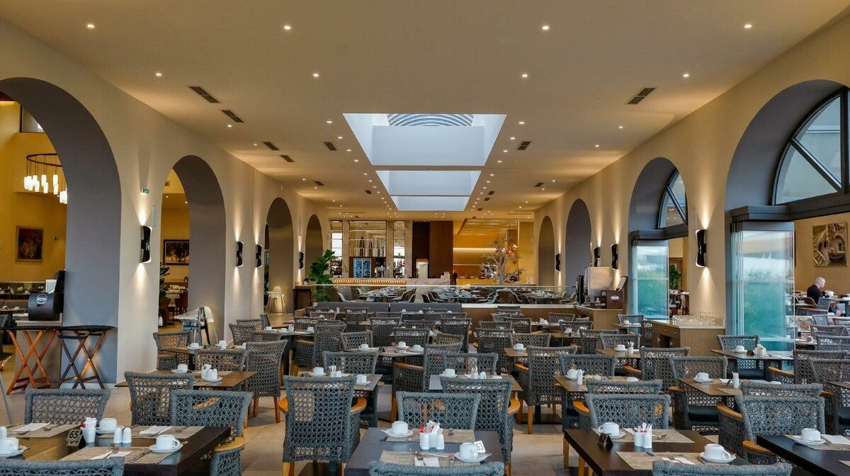 Kefalonija,  Lixouri, Hotel Apollonion - Asterias Resort unutrašnji restoran
