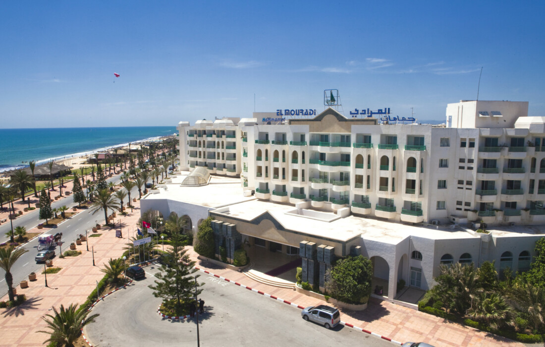 Tunis, Yasmine Hammamet, El Mouradi Hammamet, pogled na ulaz u hotel