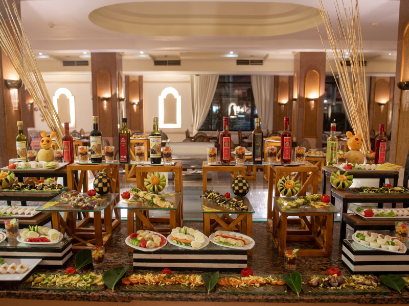 Hurghada, The Grand hotel, restoran