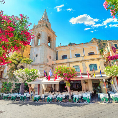 Sicilija, Taormina, crkva San Giuseppe na Trgu IX Aprile