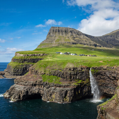 Farski otoci, Mulafossur waterfall