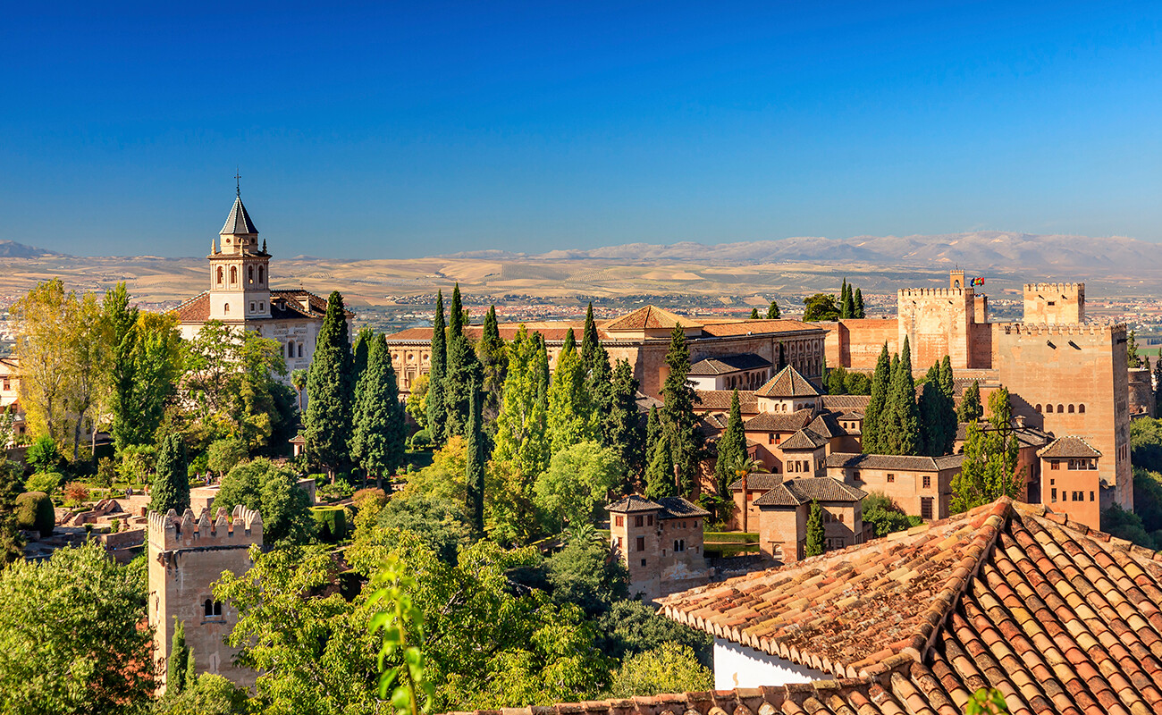 Palač Alhambra, putovanje u Andaluziju