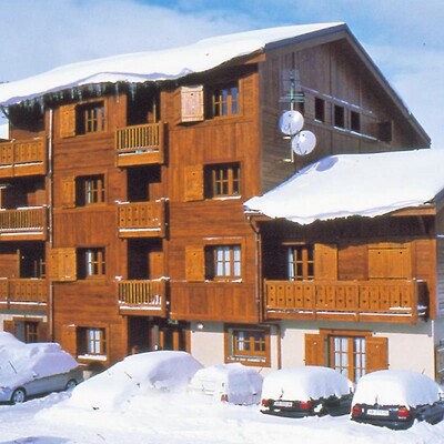 Skijanje u Francuskoj, Les 2 Alpes, Residence Alpina Lodge, izvana