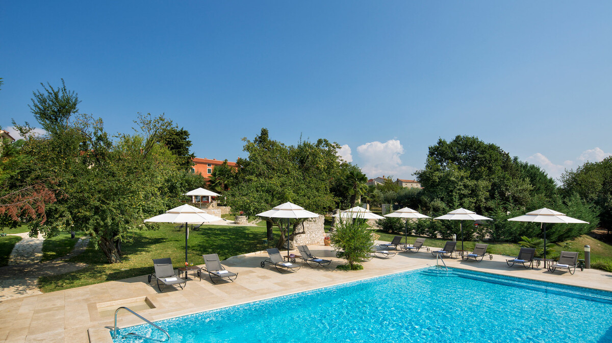 Istra, Brtonigla, Heritage Hotel & Restaurant San Rocco, vanjski bazen