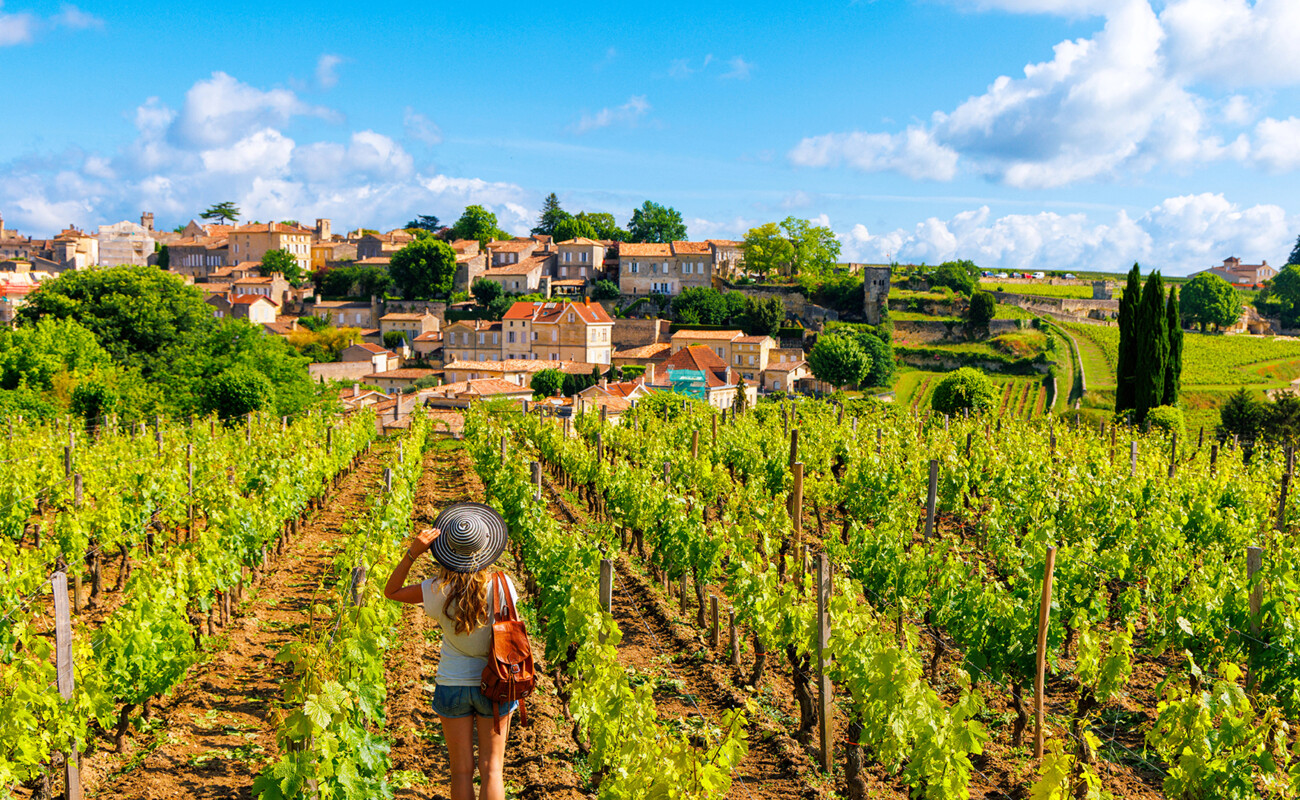 Bordeaux region, Saint Emilion- France