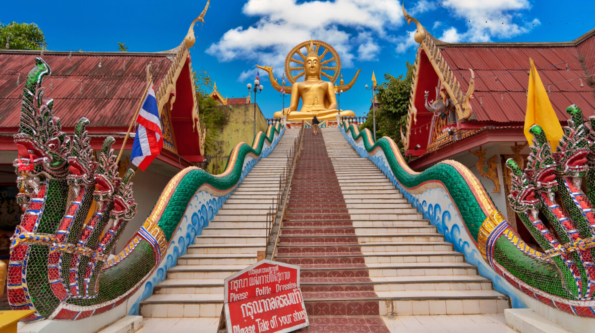Tajland, Big Buddha statue. Koh Samui island