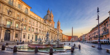 Piazza Navona, putovanje u Rim autobusom, garantirani polasci, mondo travel