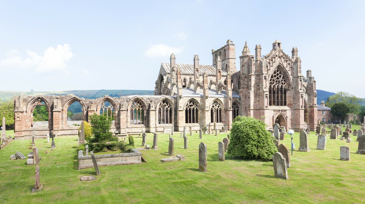samostan Melrose Abbey, putovanje Škotska, mondotravel