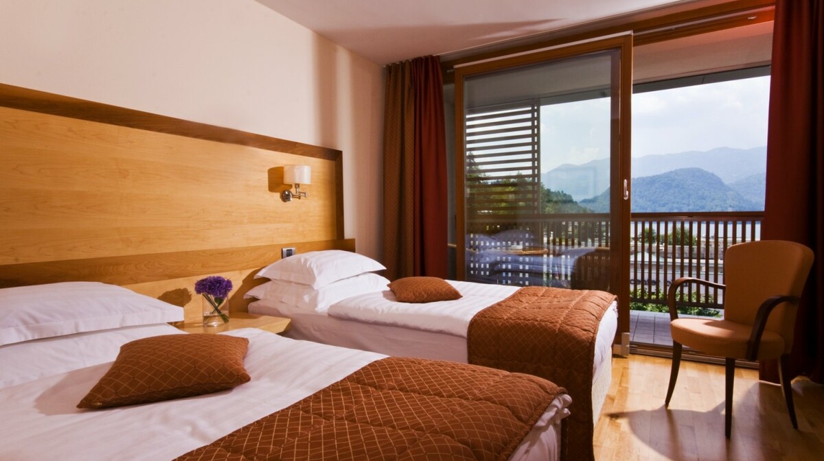 Bled, Hotel Lovec, soba odvojeni kreveti
