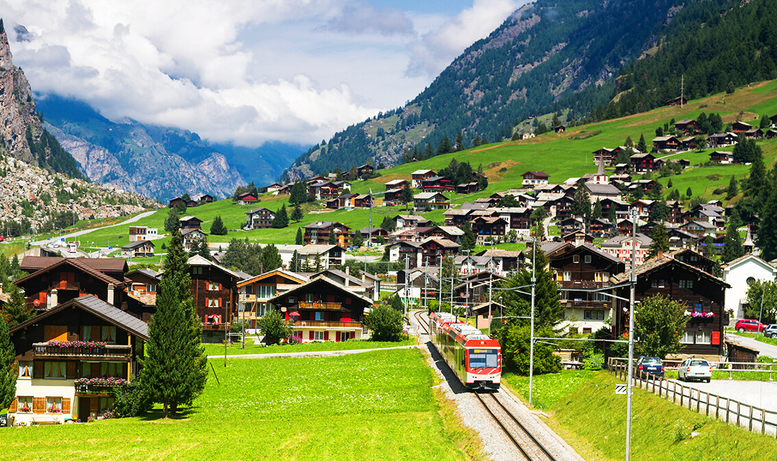 Švicarska, vlakom kroz Alpe , mondo travel, grupna putovanja,