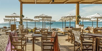 Grčka last minute ljetovanje Rodos, Faliraki, Hotel Mitsis Alila Resort & Spa, bar na plaži