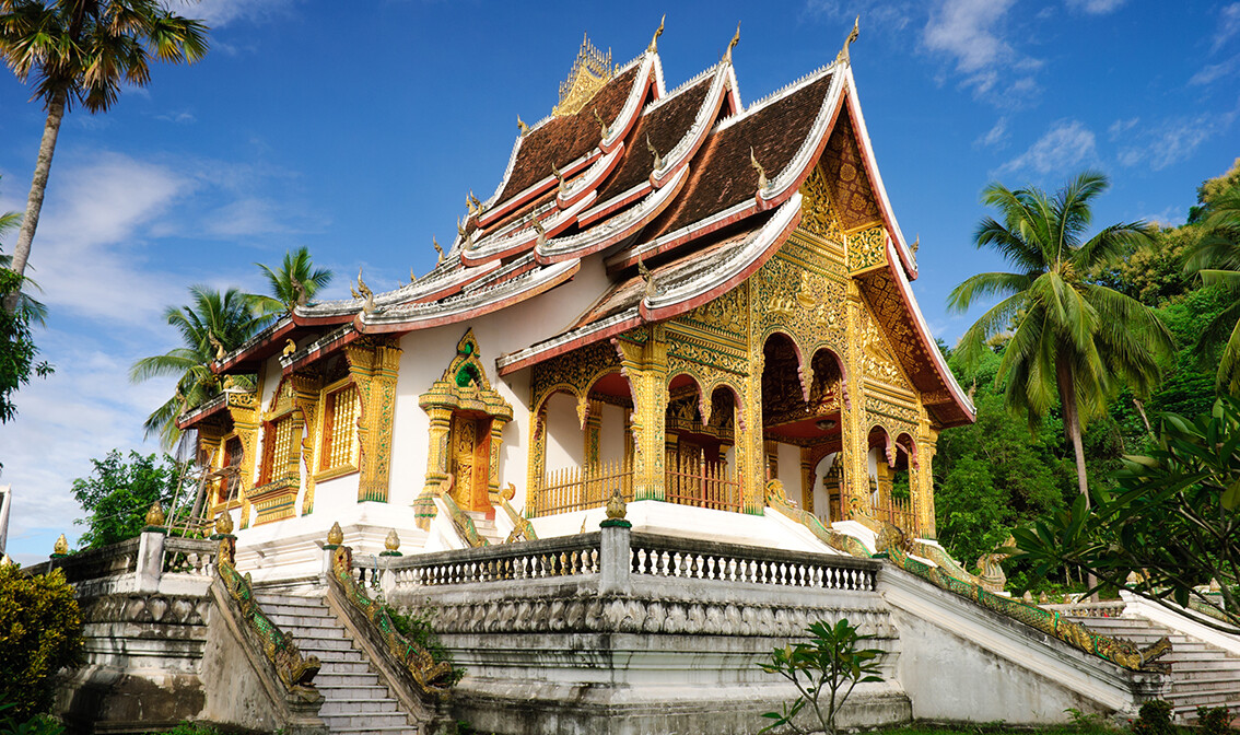 Laos, Luang Prabang, Royal Palace Muzej, daleko putovanje u Laos zrakoplovom, garantirani polasci, 