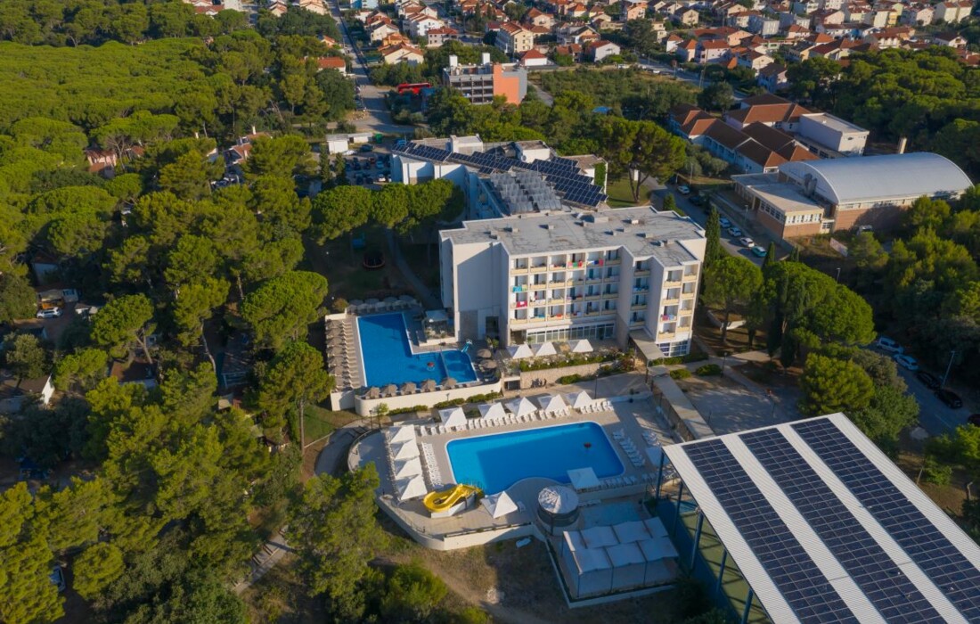 Biograd, Hotel Adria, panorama