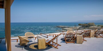 Ljetovanje mondo travel Grčka  otok Kreta, Akasha Beach Hotel & SPA, bar i plaža