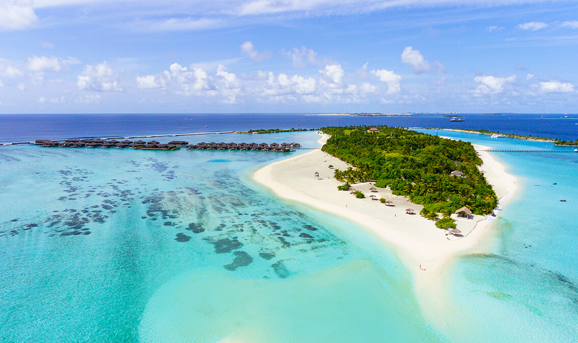 Maldivi, Paradise Island Resort & Spa, panorama