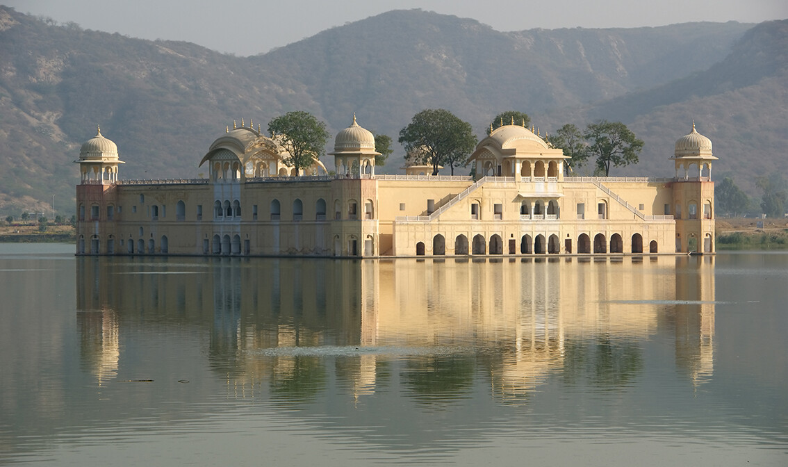 India, Jaipur, palača Dzhal-Mahal