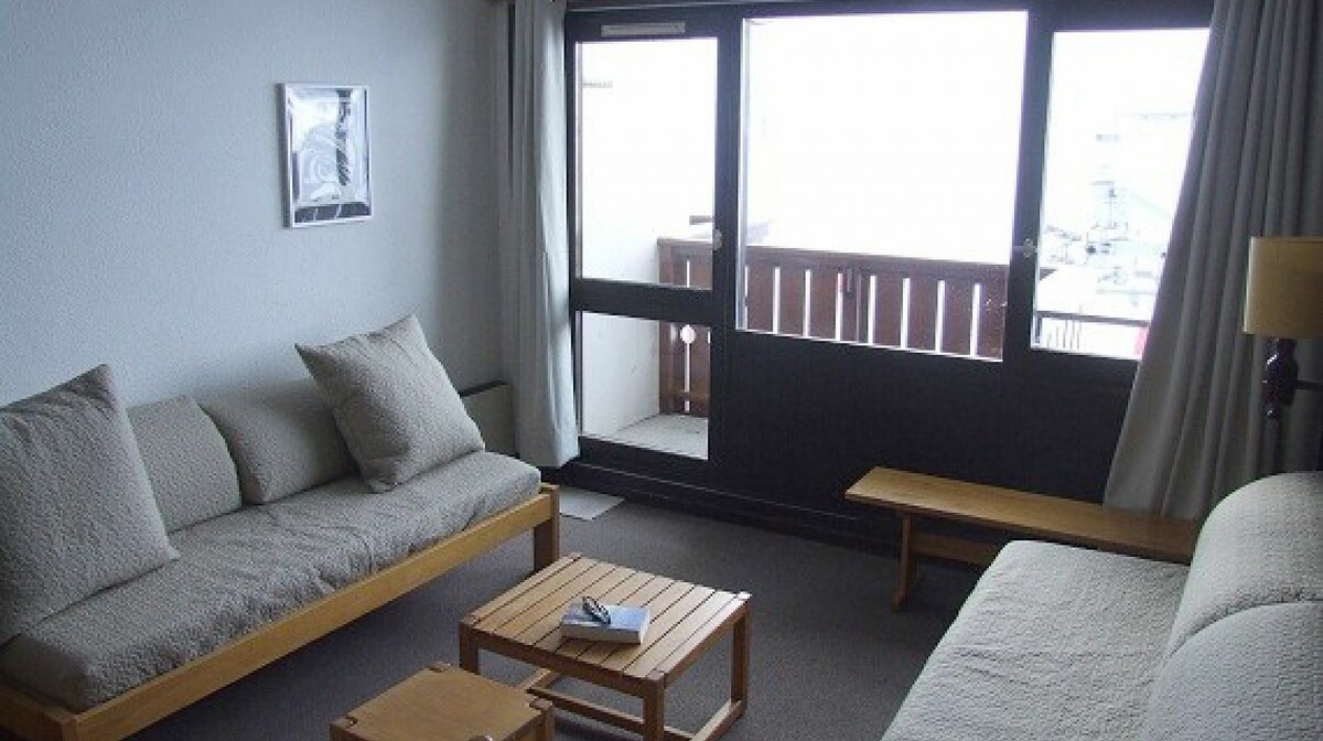 Skijanje u Francuskoj, Val Thorens, Apartmani Val Thorens Comfort, dnevna soba.