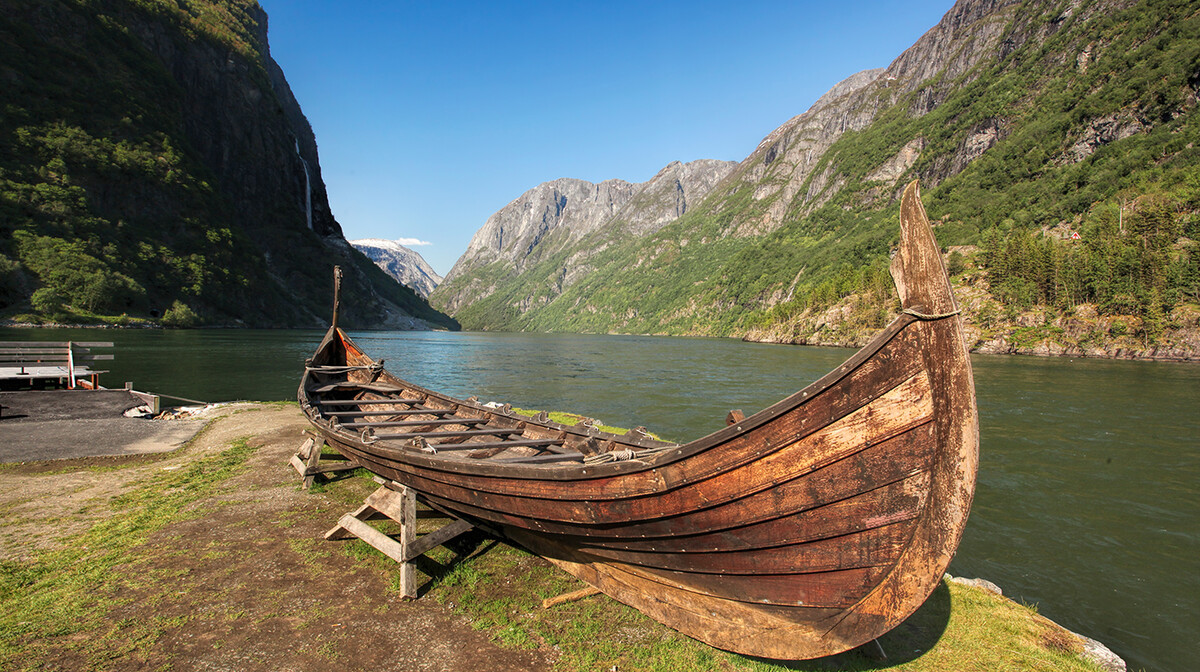 Aurlandsfjord, putovanje Norveški fjordovi, Skandinavija