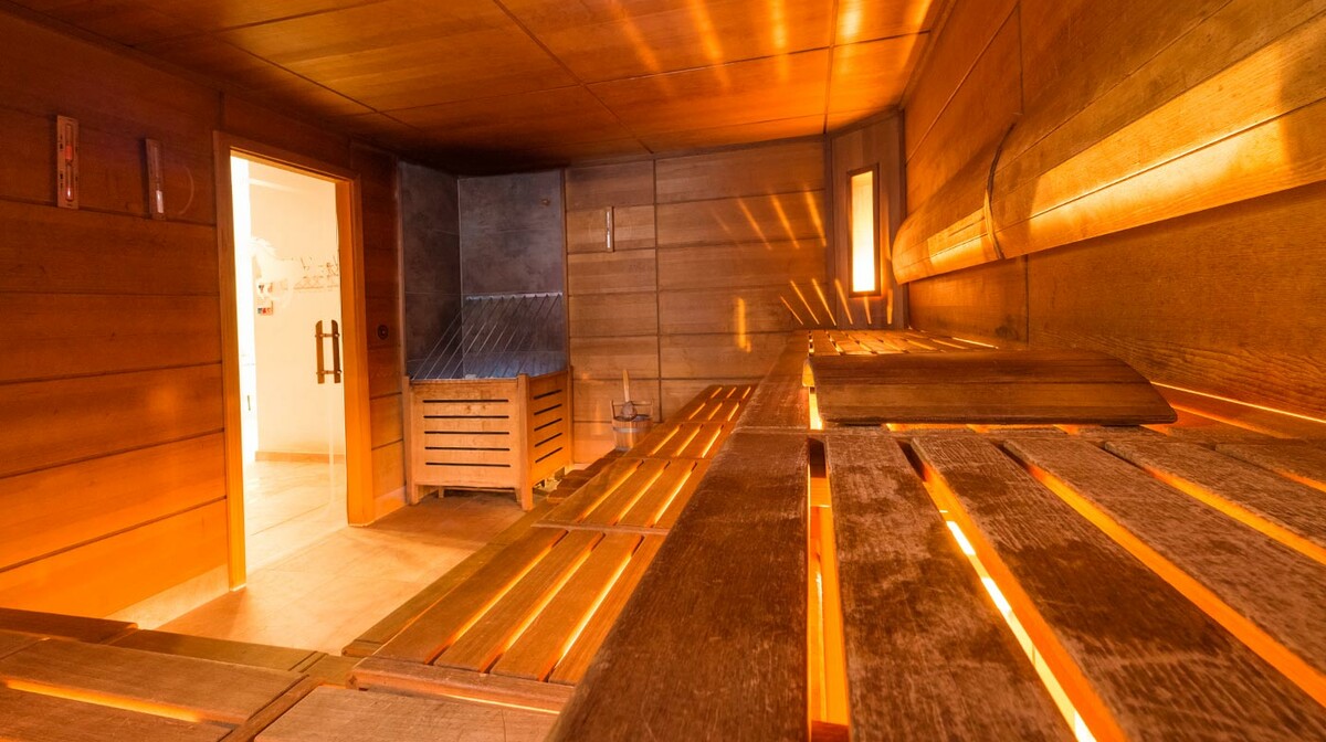 Kitzbühel, Wellness & Sporthotel Bruggerhof sauna