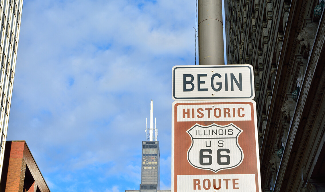 Početak Route 66, Chicago, putovanje u SAD, Američka tura, daleka putovanja, mondo travel