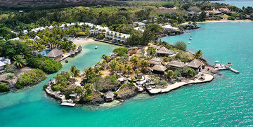 mauricijus Paradise Cove Boutique Hotel pogled iz zraka