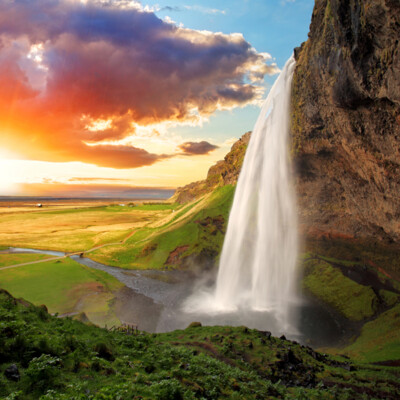 Island - Seljalandsfoss 