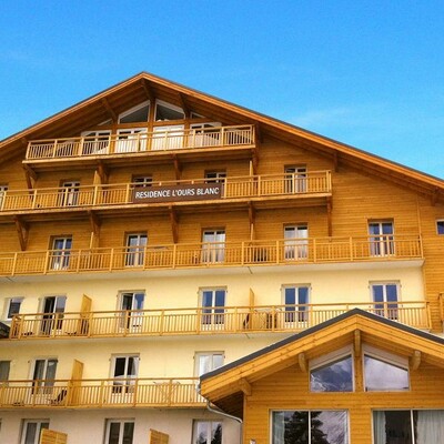 Skijanje Francuska, Les 2 Alpes,  Residence L’Ours Blanc, izvana