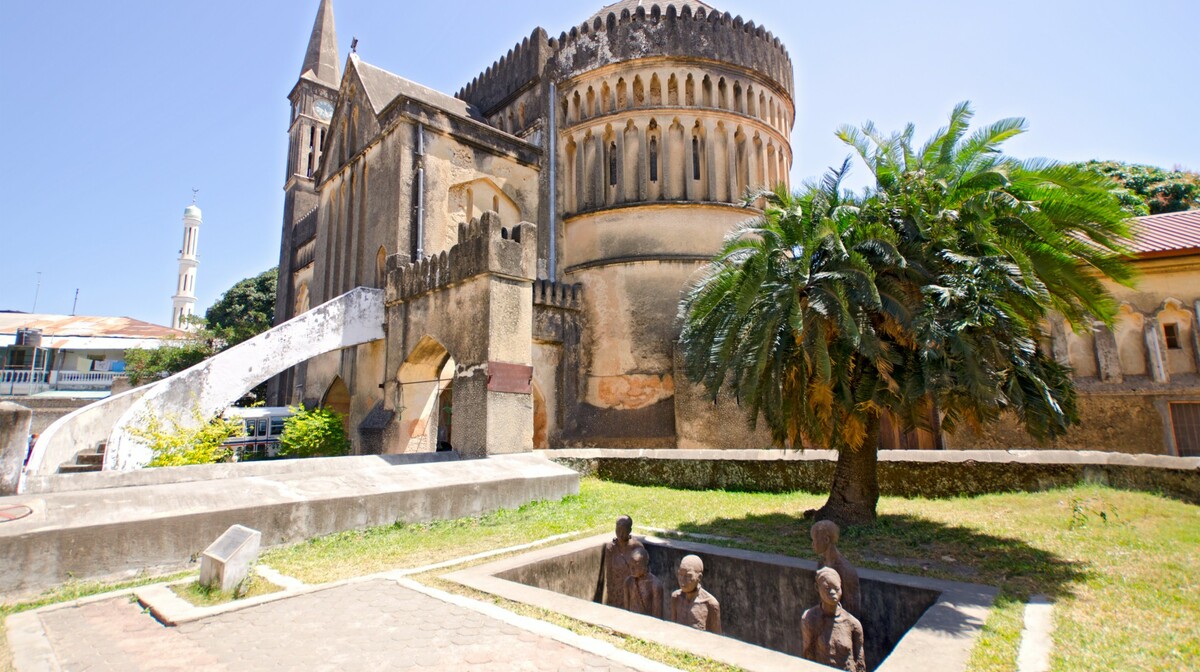 Zanzibar - Spomenik tržnici robova na Zanzibaru
