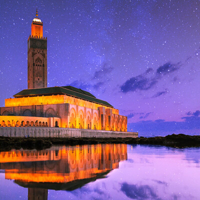 Maroko, Hassan II mosque, Casablanca2