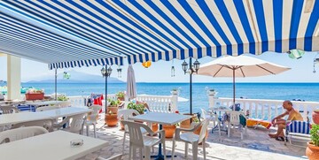 last minute Samos, Potokaki, Hotel Potokaki Beachfront, bar na plaži