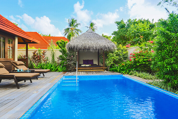 mondo travel maldivi, Kurumba Maldives Resort, residence pool