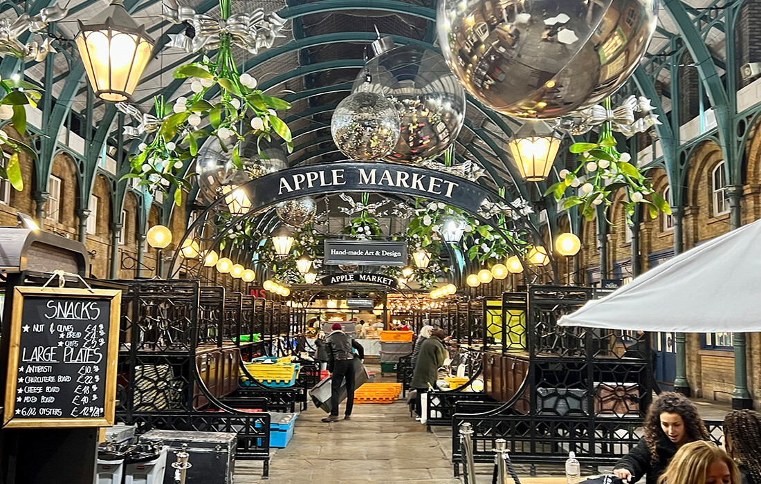 tržnica na Covent Gardenu, putovanje u London, grupno putovanje